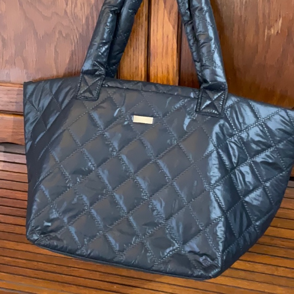 Soft quilted ipsy tote bag never used
